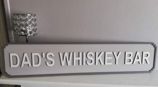 Whiskey Bar Sign